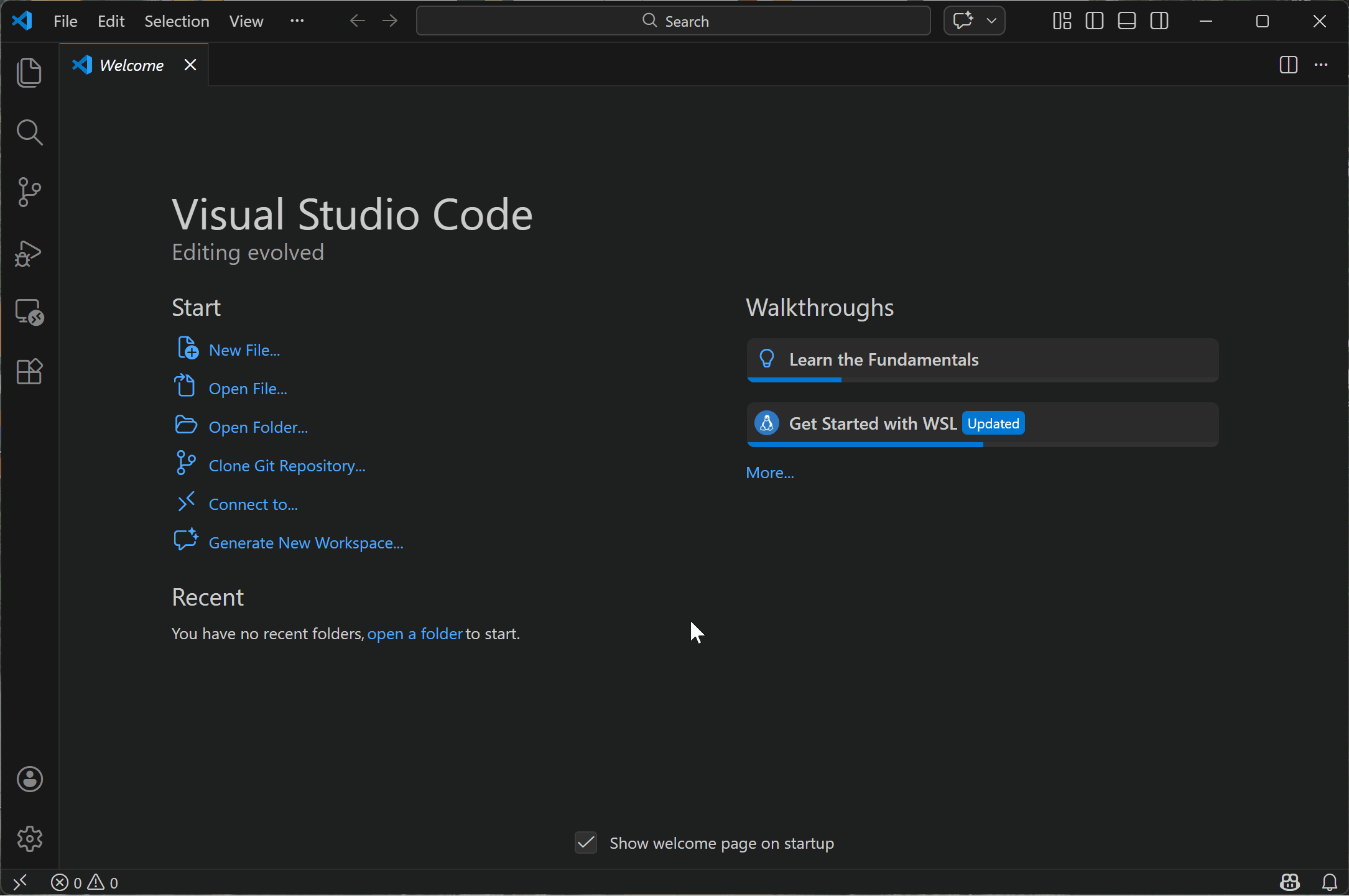 Opening the remote connection in Containerlab WSL